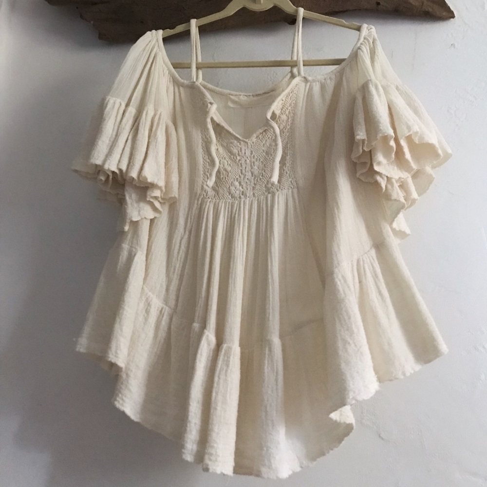 Jen’s Pirate Booty Open Shoulder Tunic